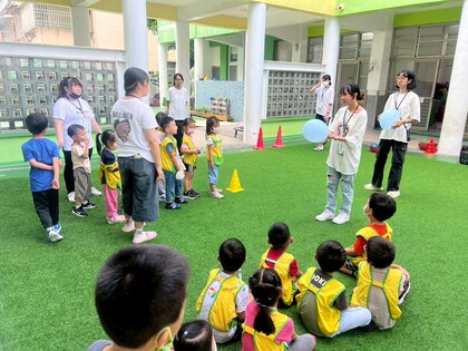 114年度史懷哲至臺南市立小康幼兒園服務-大肌肉活動圖片